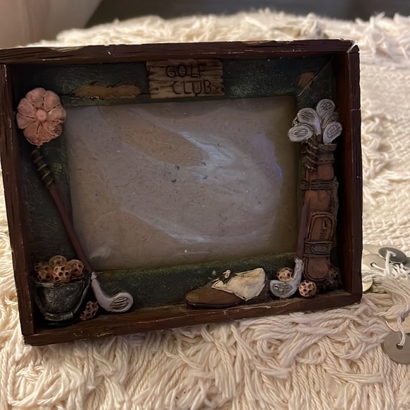 Vintage 3D Golf Picture Frame Golf Club - Picture 5 of 6